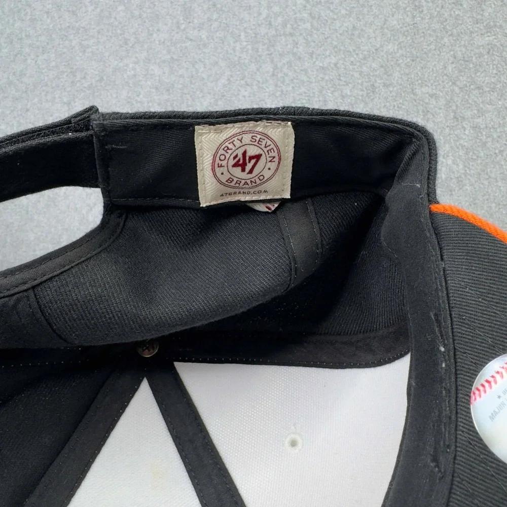 Baltimore Orioles 47' MLB Hat Adult OSFM‎ Adjustable Baseball Cap Orange Black
